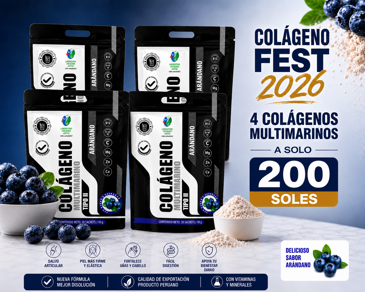 COLAGENO MULTIMARINO TIPO II